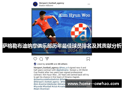 萨格勒布迪纳摩俱乐部历年最佳球员排名及其贡献分析